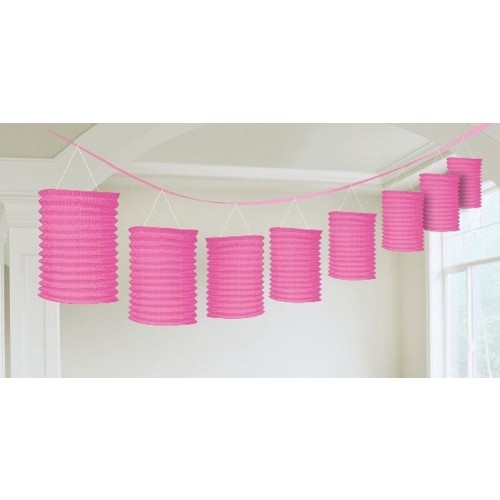   GUIRNALDA FAROLILLO FUCSIA 3,6M