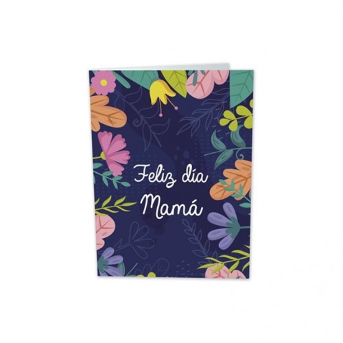 TARJETA C/SEMILLA FELIZ DIA MAMA  