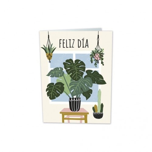 TARJETA C/SEMILLA FELIZ DIA  