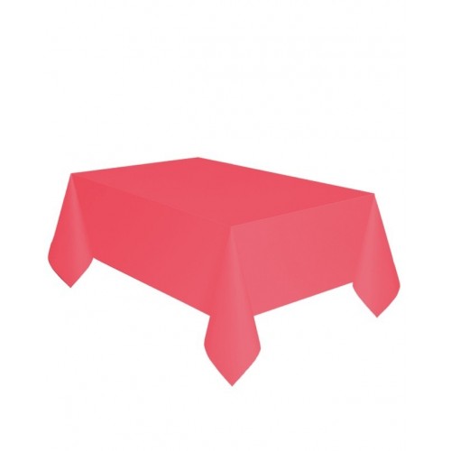   MANTEL PAPEL ROJO 137X274CM