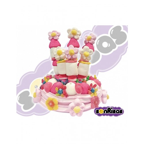 TARTA MARGARITA ROSA 740GR