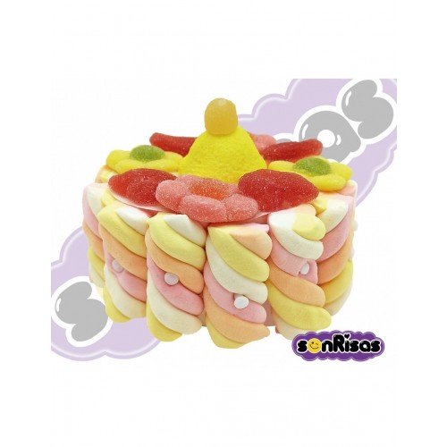 TARTA CHUCHE MULTICOLOR 1 PISO 140GR