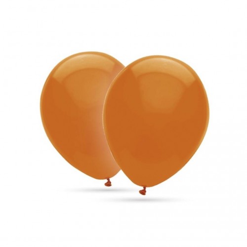  50 GLOBOS 11" 12G NARANJA