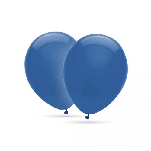   50 GLOBOS 11" 12G AZUL