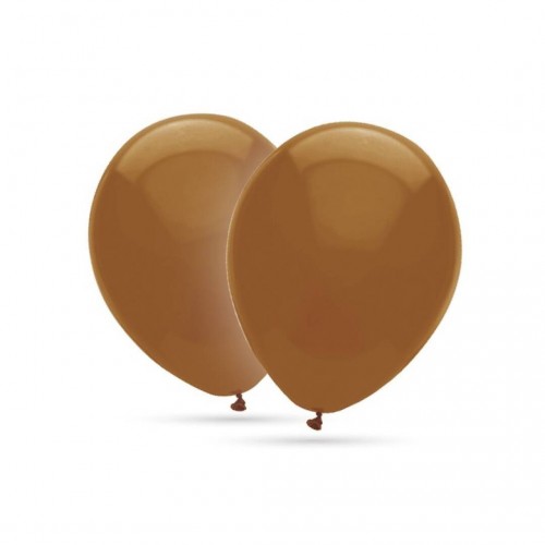   50 GLOBOS 11" 12G MARRON