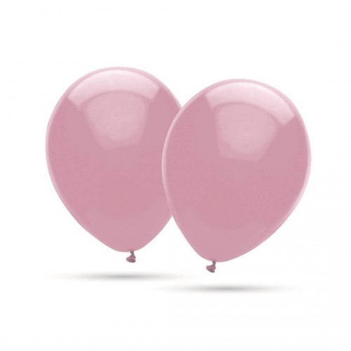   50 GLOBOS 11" 12G PASTEL ROSA BABY
