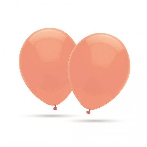   50 GLOBOS 11" 12G PASTEL MELOCOTON