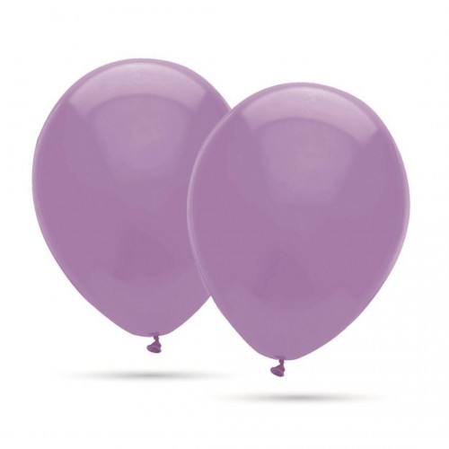   50 GLOBOS 11" 12G PASTEL MALVA