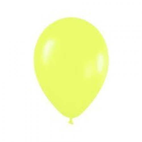   50 GLOBOS 12NA FLUOR AMARILLO