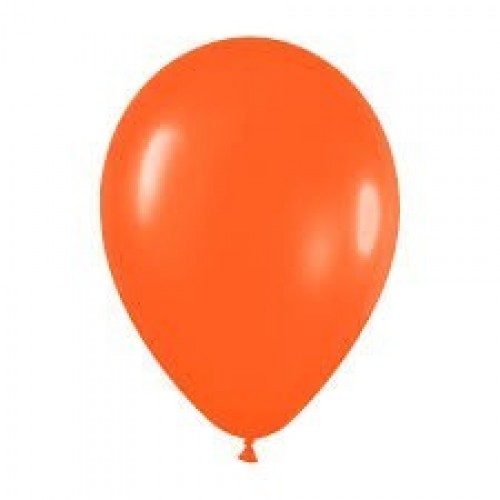  50 GLOBOS 12 NA FLUOR NARANJA