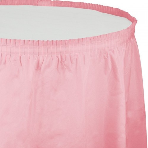   FALDA MESA PL ROSA 73X426CM