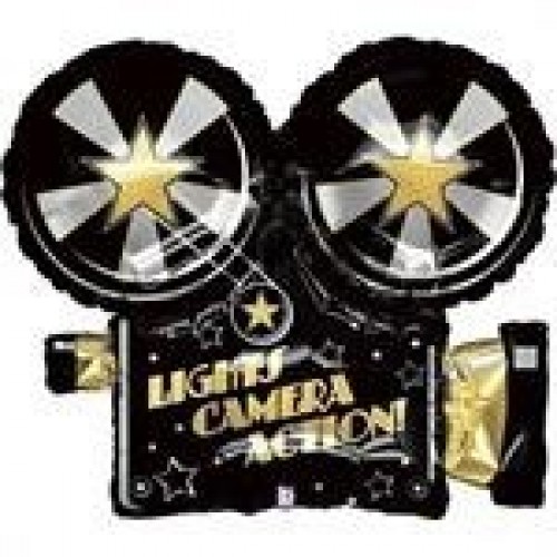 GLOBO 32" FOIL FORMA CAMARA CINE
