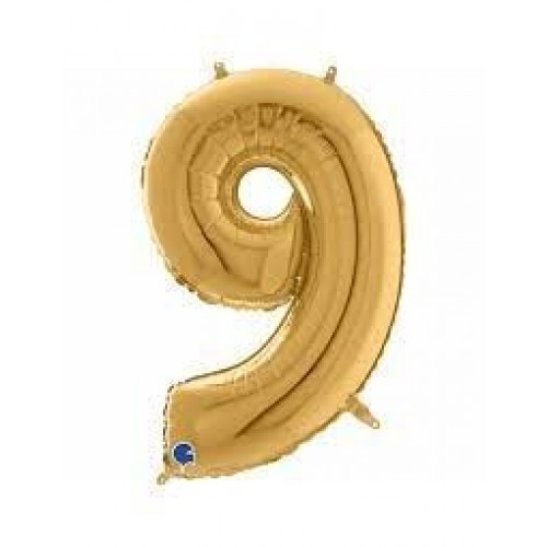   GLOBO 26" FOIL FORMA N9 ORO