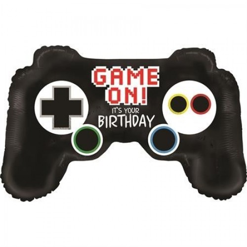 GLOBO 36" FOIL FORMA MANDO GAME
