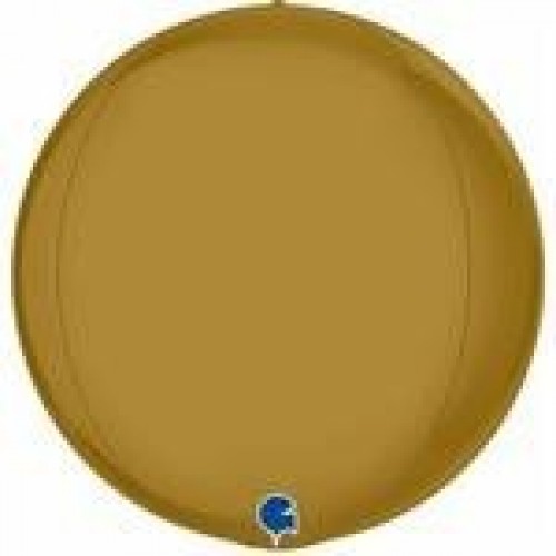   GLOBO 15" FOIL ORBZ SATIN ORO
