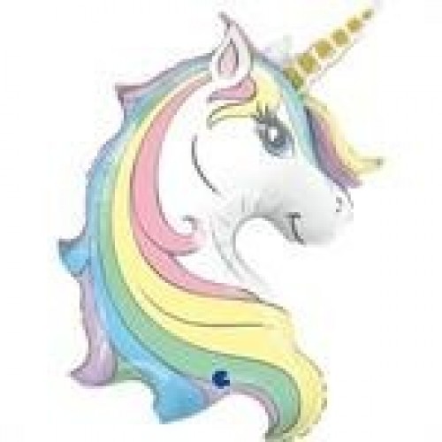 GLOBO 39" FOIL FORMA UNICORNIO