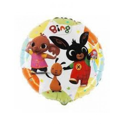GLOBO 18" FOIL REDONDO BING Y AMIGOS