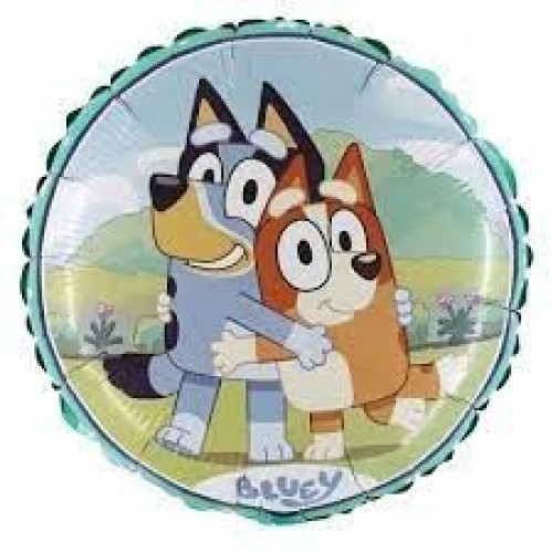   GLOBO 18" FOIL RND BLUEY