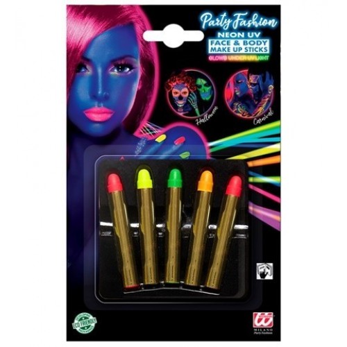 SET 5 BARRAS MAQUILLAJE FLUOR 15G