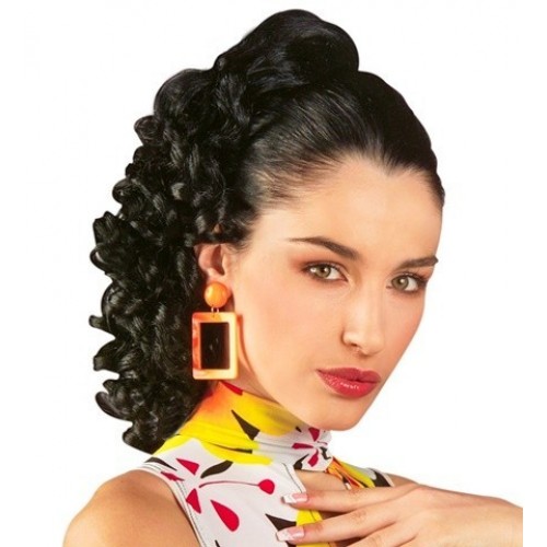 TRABA EXTENSION RIZADA PELO NEGRO