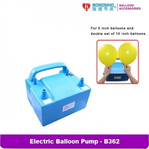 INFLADOR ELEC.SENCILLO AZUL 2 BOQUILLAS