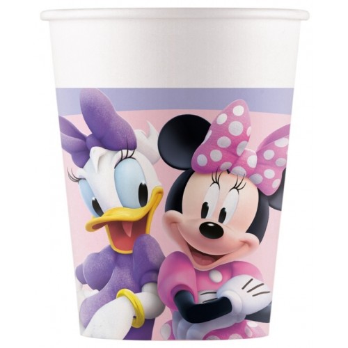   8 VASOS CARTON MINNIEDAISY 200ML