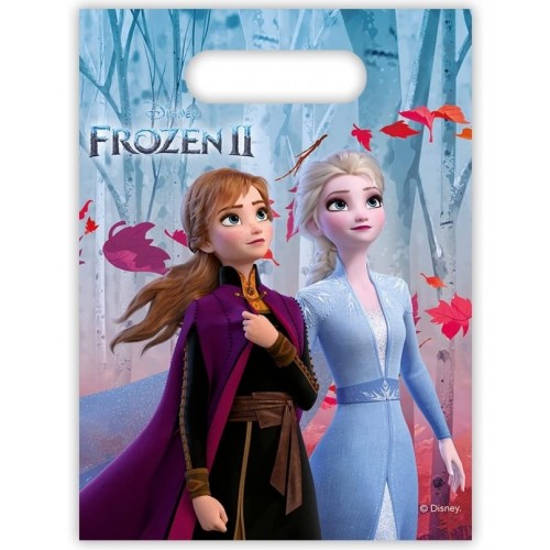 6 BOLSAS PL ASA FROZEN 2 16X23CM