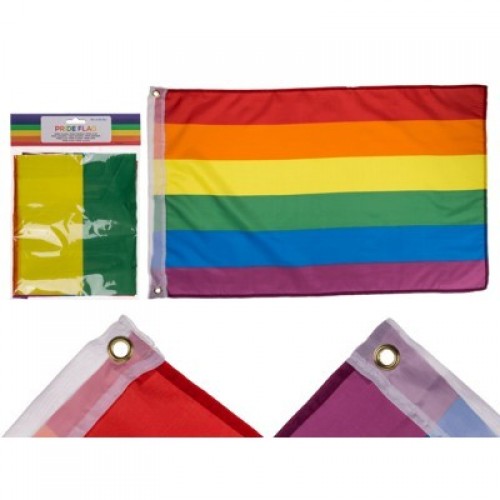 BANDERA ORGULLO C/ARGOLLAS 90X60CM