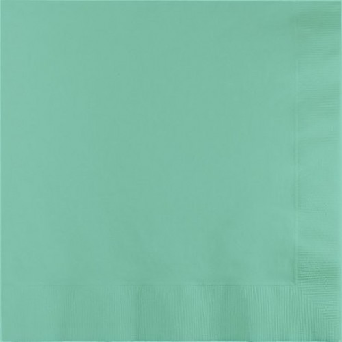   20 SERVILLETAS VERDE MENTA 25CM