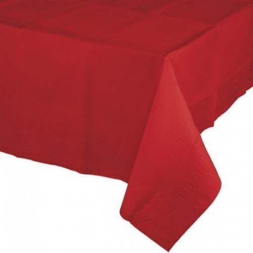   MANTEL  PL ROJO 137X274CM