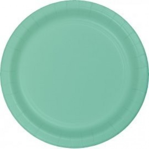   8 PLATOS CARTON VERDE MENTE 18CM