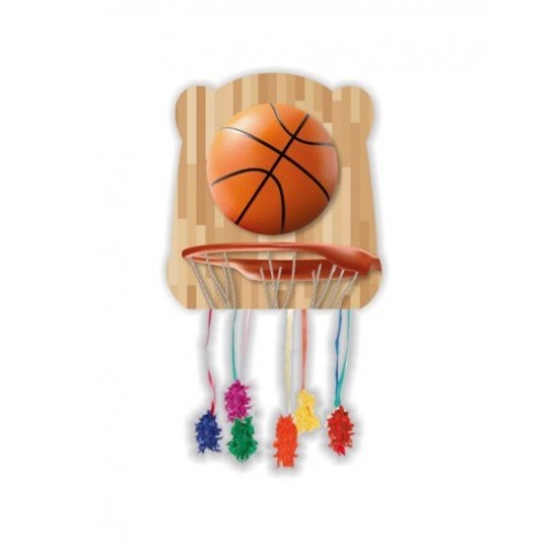   PIÑATA BALONCESTO 28X33CM