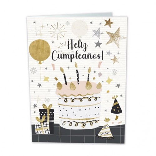 TARJETA POSTAL FELIZ CUMPLEAÑOS  