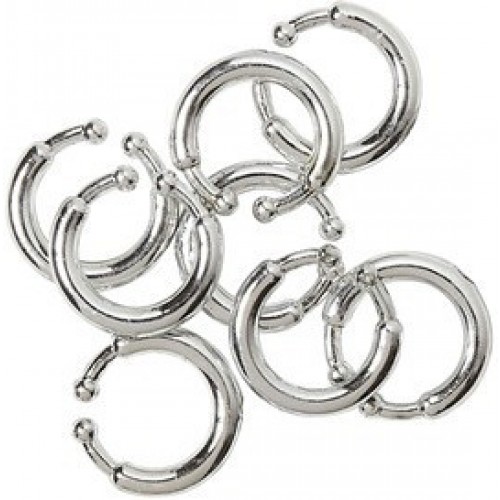 SET 8 PIERCING PLATA