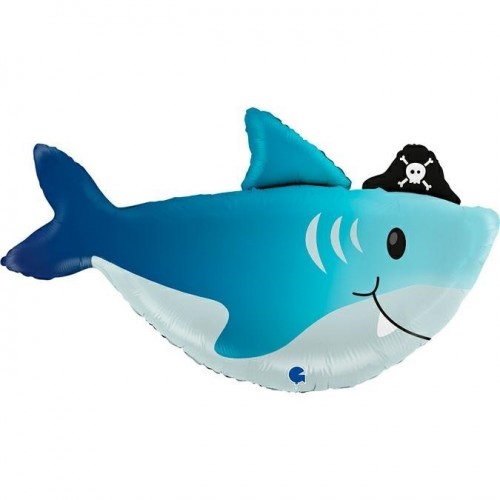 GLOBO 29" FOIL FORMA TIBURON OCEANO