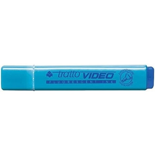 *C/ ROTULADOR FLUORESCENTE AZUL TRATTO