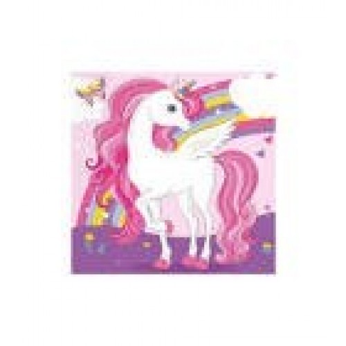   20 SERVILLETAS UNICORNION 33CM