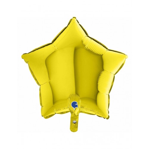    GLOBO 36" FOIL ESTRELLA AMARILLO