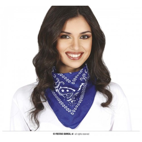 PAÑUELO VAQUERO AZUL