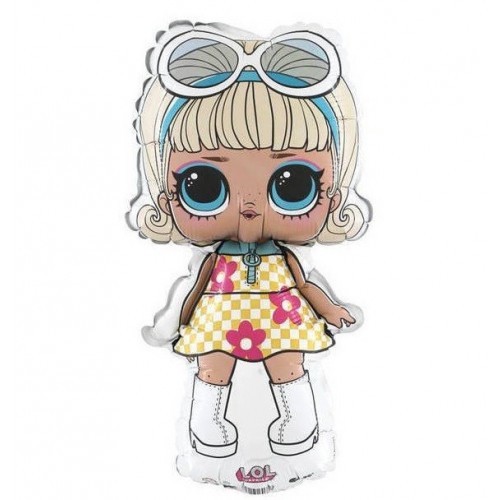   GLOBO 14" PALO FOIL LOL GO GIRL