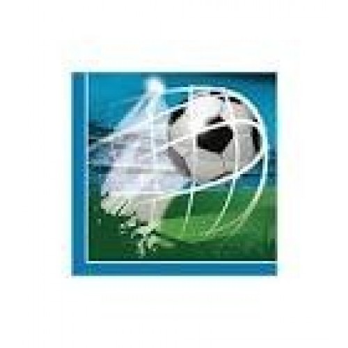   20 SERVILLETAS FUTBOL 33CM