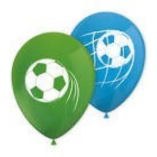   8 GLOBOS 11" LATEX FUTBOL