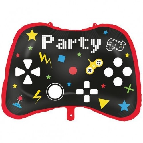   GLOBO 26" FOIL FORMA VIDEOJUEGO