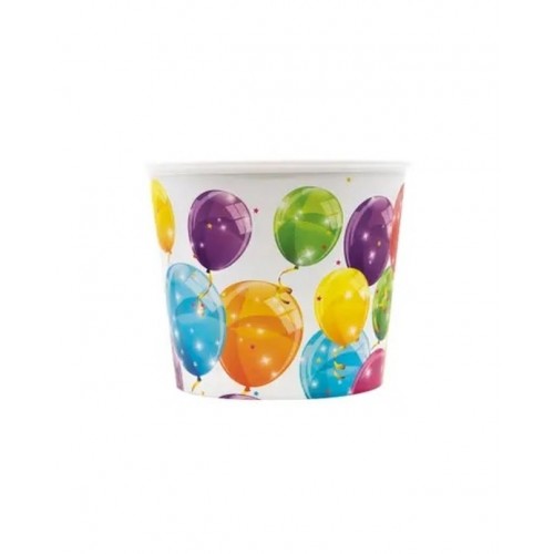   CUBO PL PALOMITAS GLOBOS 2,2L