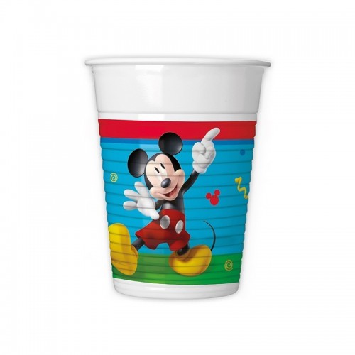   8 VASOS PL MICKEY MOUSE 200ML