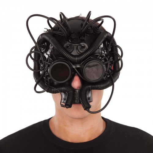 MASCARA NEGRA STEAMPUNK