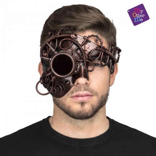MEDIA MASCARA STEAMPUNK
