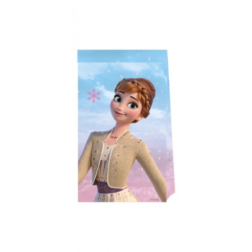   4 BOLSAS PAPEL FROZEN 22X13CM