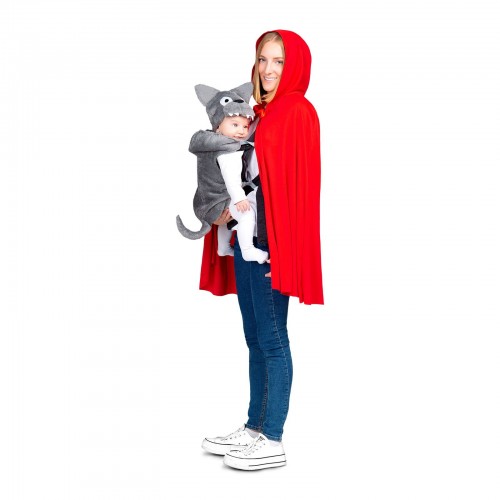  DISFRAZ UNISEX FAMILIA CAPERUCITA LOBO