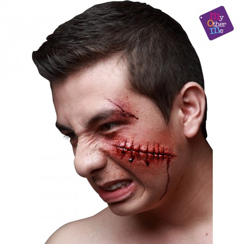CICATRIZ LATEX ZOMBIE